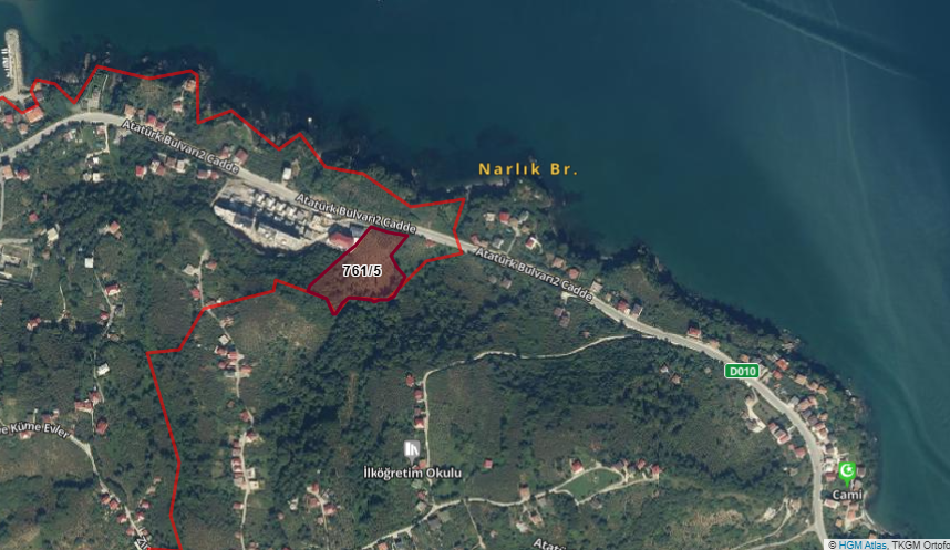 MABEL GAYRİMENKUL KALECİK 1.384M2 DENİZE ÇOK YAKIN SATILIK ARSA